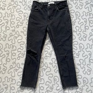 Abercrombie & Fitch Black Skinny High Rise Jeans